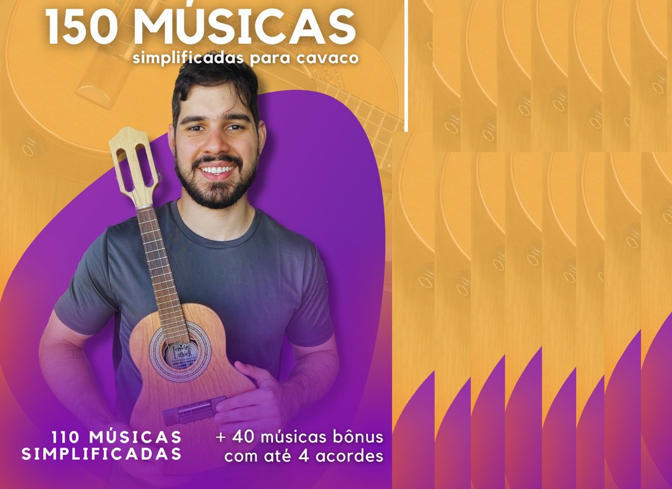 Aprenda Cavaquinho com Facilidade: "VOLUME 2 - Cifras Simplificadas" de Victor Varela de Araújo Cazzoli Empresario Conectado