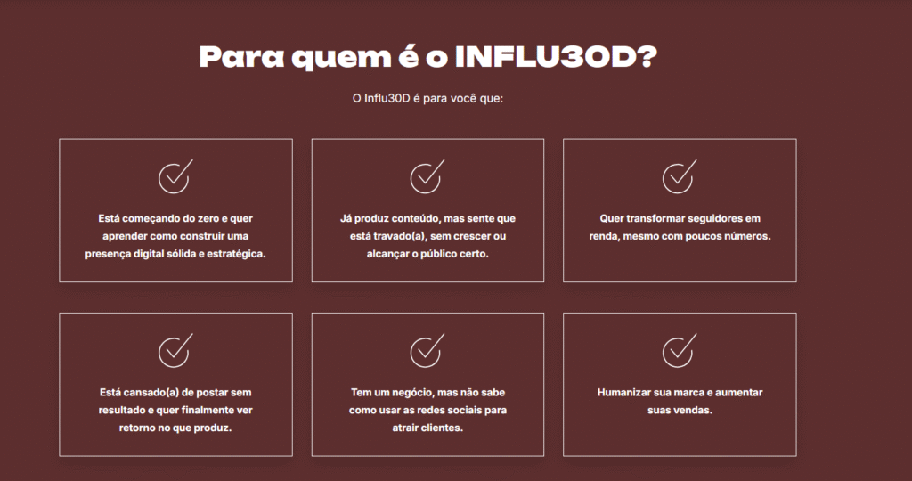 Influ30D: Diferencie-se nas Redes com Giovanna Quercia” Empresario Conectado