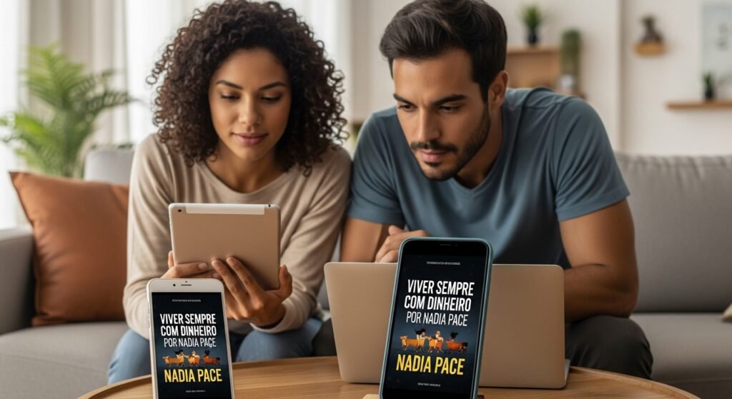 Como acessar de forma segura o curso Viva Sempre com Dinheiro de Nádia Pace e aproveitar todos os materiais? Empresario Conectado